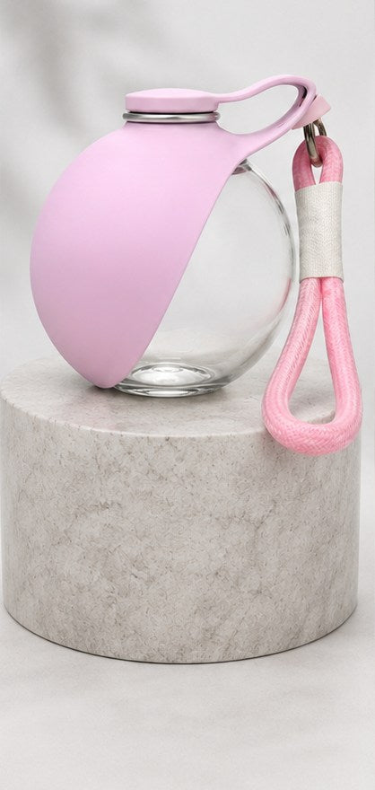 Blossom Travel Bottle in clear