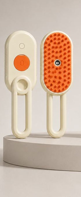 Calm Touch Grooming Duo in orange & cream
