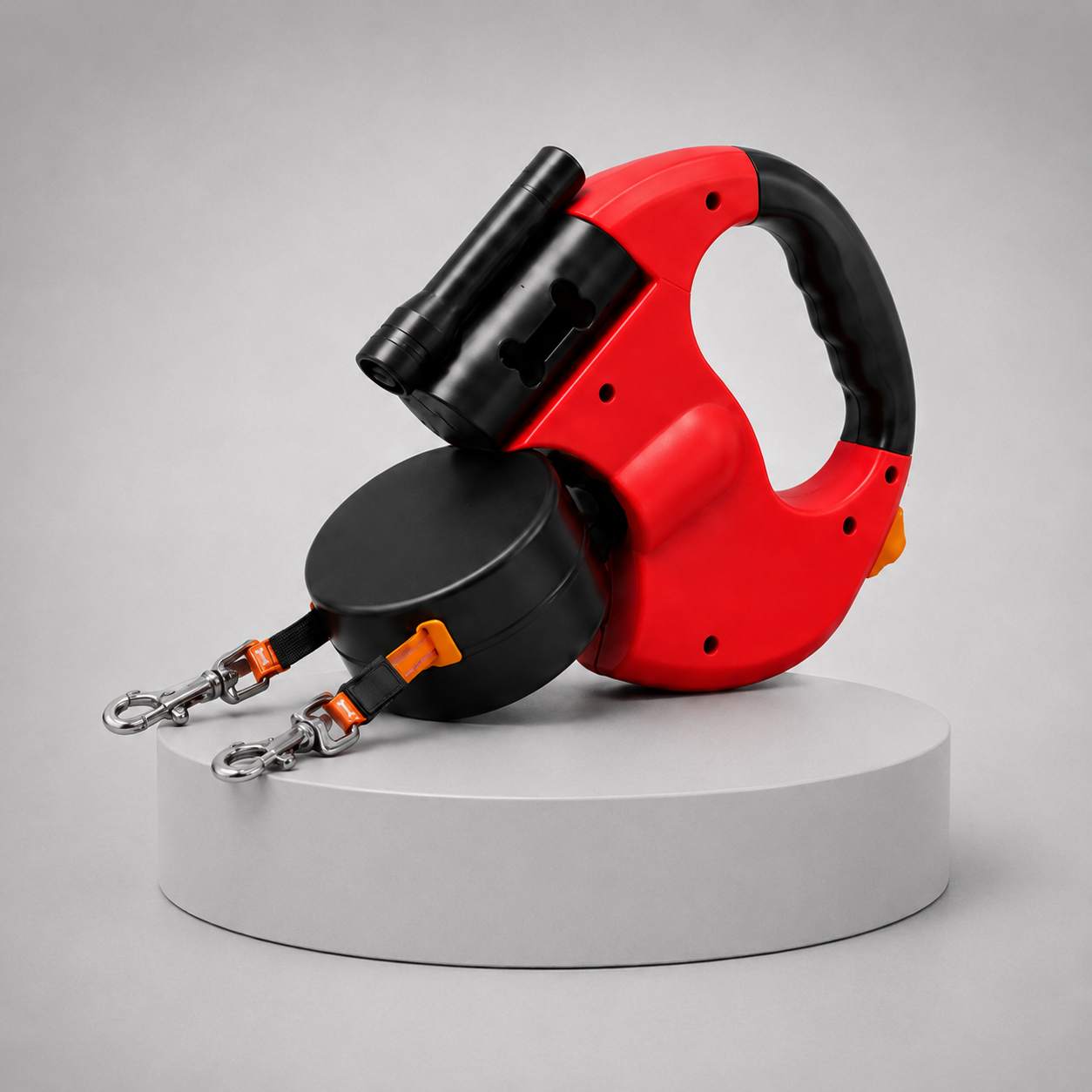 Night Walker Pro Leash in red